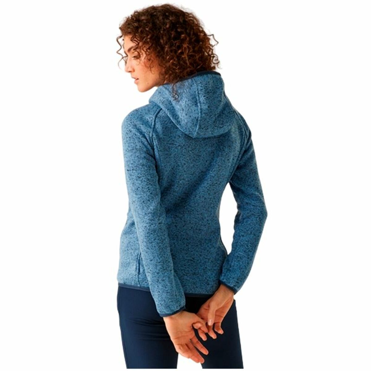 Fleecefor Regatta Wms Hood Newhill Indigo Dame
